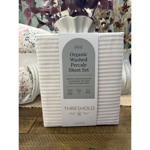 Twin XL Studio McGee Comforter Set + Green Vine 400TC Performance Sheets NEW - Picture 4 of 14